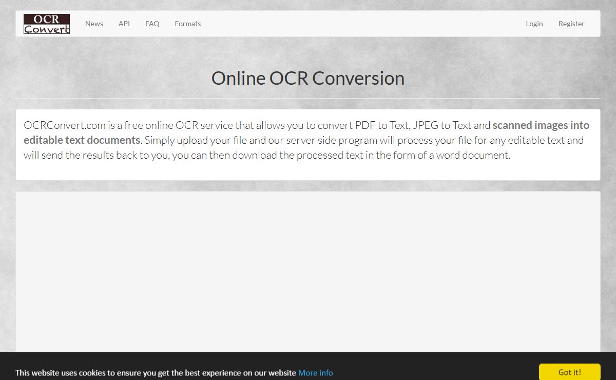 Free OCR - Convert PDF to Text, Image to Text, Searchable PDF - Online OCR