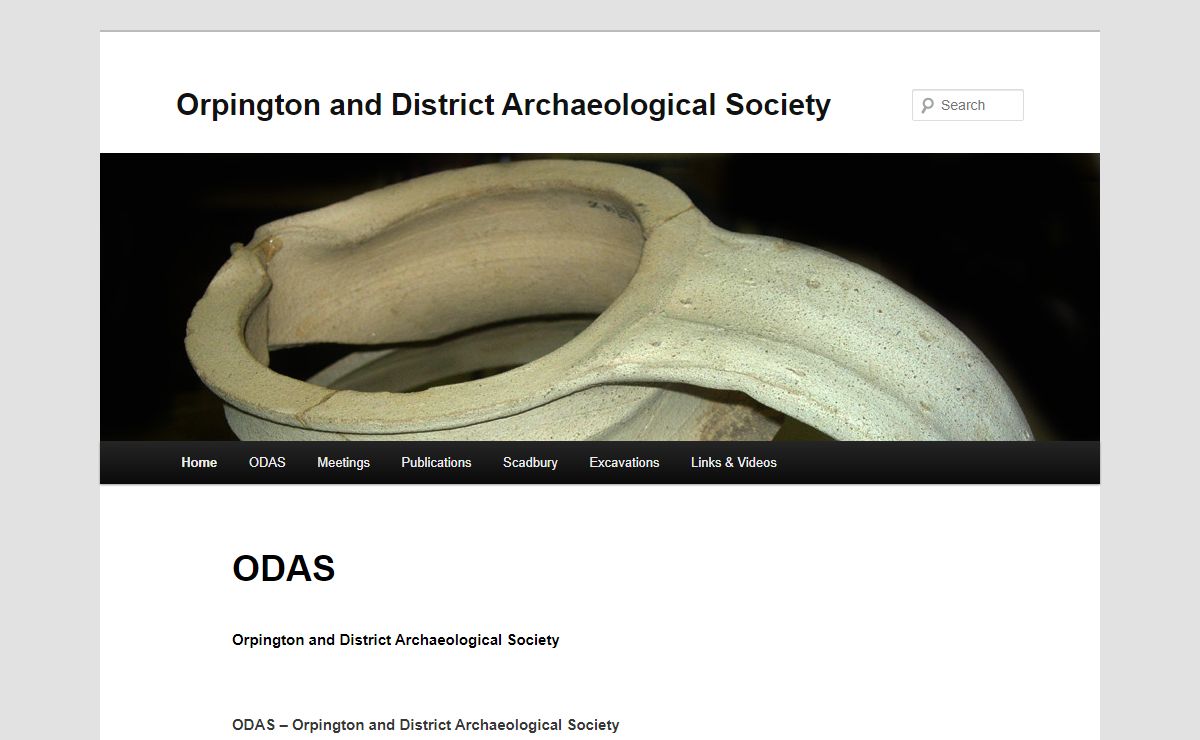 ODAS - Orpington and District Archaeological SocietyOrpington and District Archaeological Society | Local Volunteer Archaeological Society