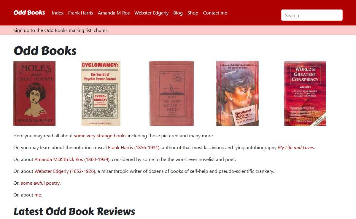 Odd Books | Odd Books