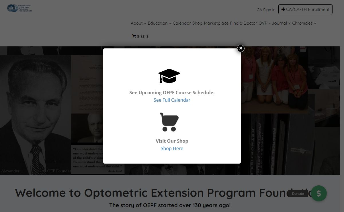 Home - Optometric Extension Program Foundation