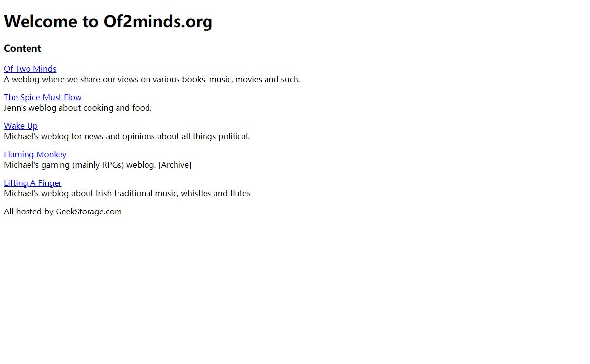 Of2Minds.org