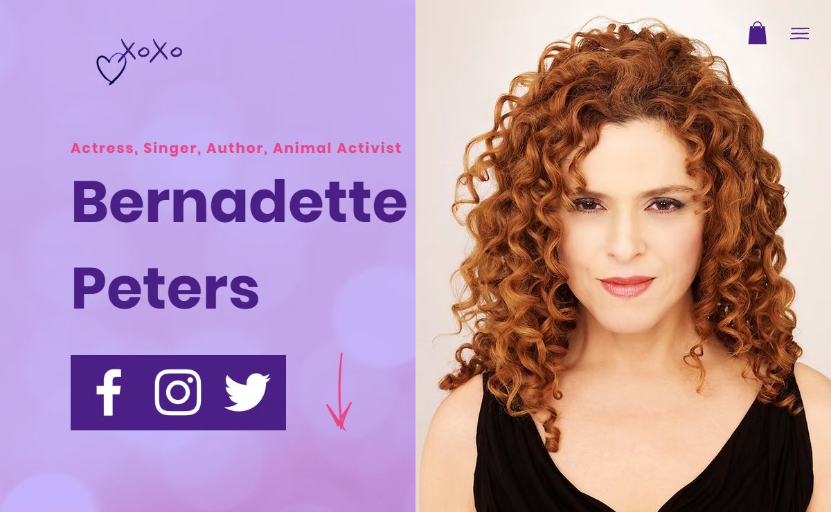 HOME | Bernadette Peters