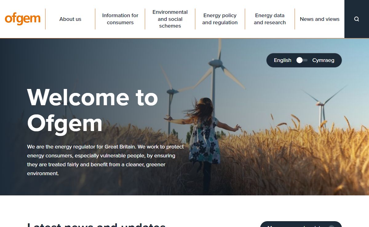 Welcome to Ofgem | Ofgem