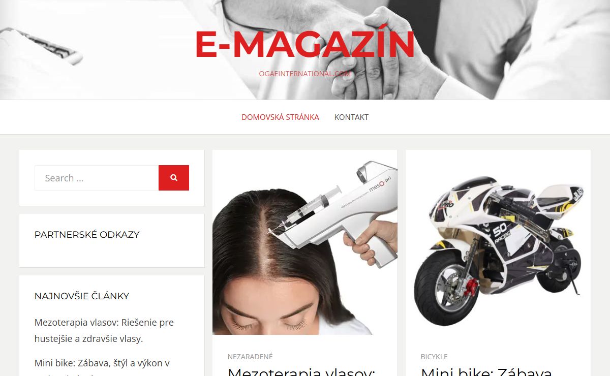 E-Magazín - OGAEINTERNATIONAL.COM