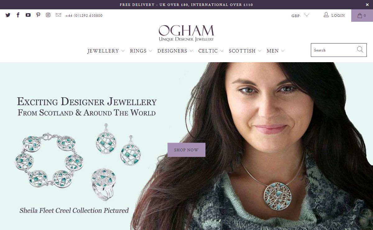 Scottish and Celtic Jewellery | Designer Jewellery | Wedding Rings
