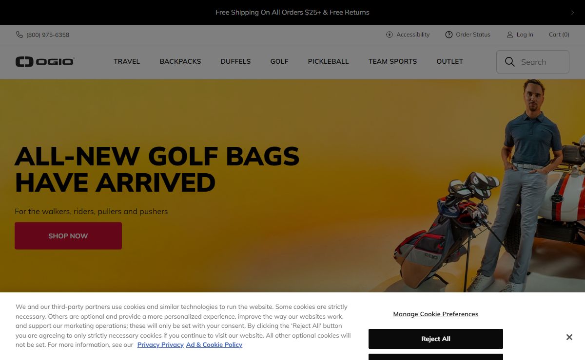 OGIO: Golf, Backpacks, Travel Luggage