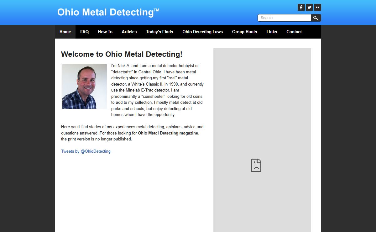 Ohio Metal Detecting - Home