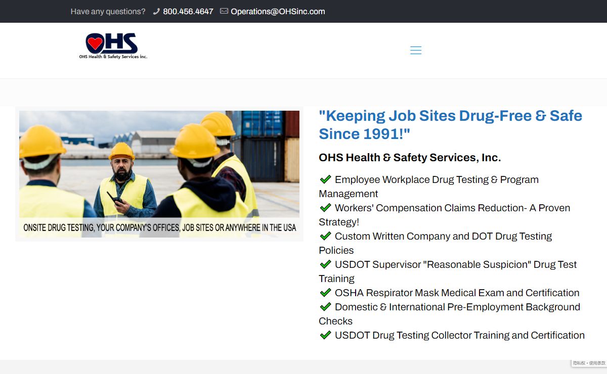 OHS Health & Safety Services, Inc.