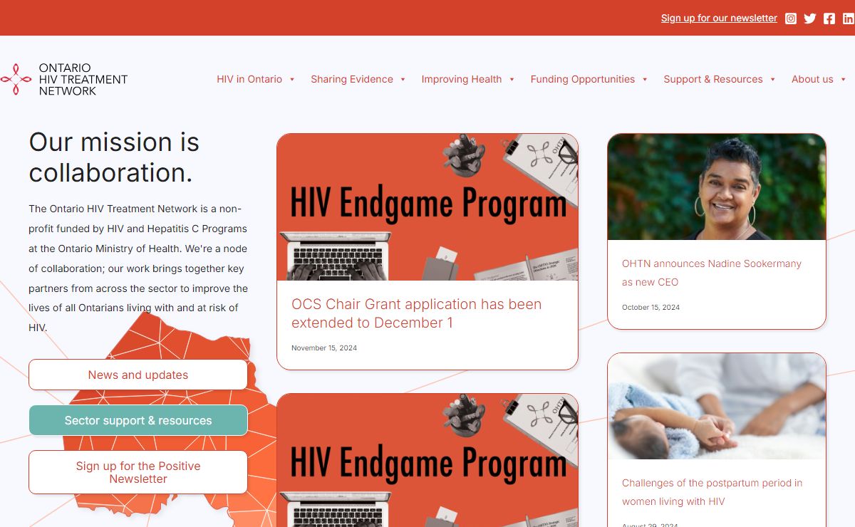The Ontario HIV Treatment Network