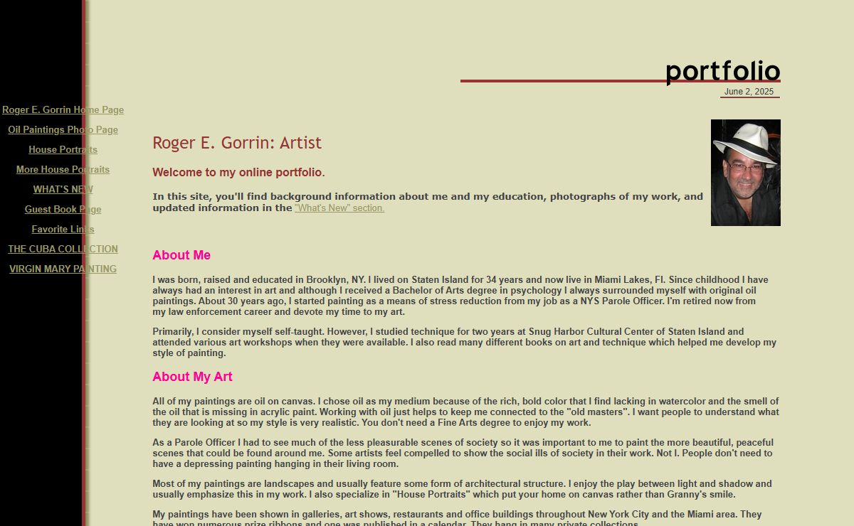 Roger E. Gorrin Home Page