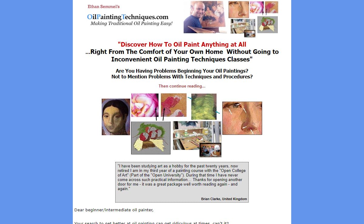 Oil Painting Techniques, How to Oil Paint, Oil Painting Lessons, Oil Painting for Beginners, Oil Painting Courses, Supplies, and Color Mixing