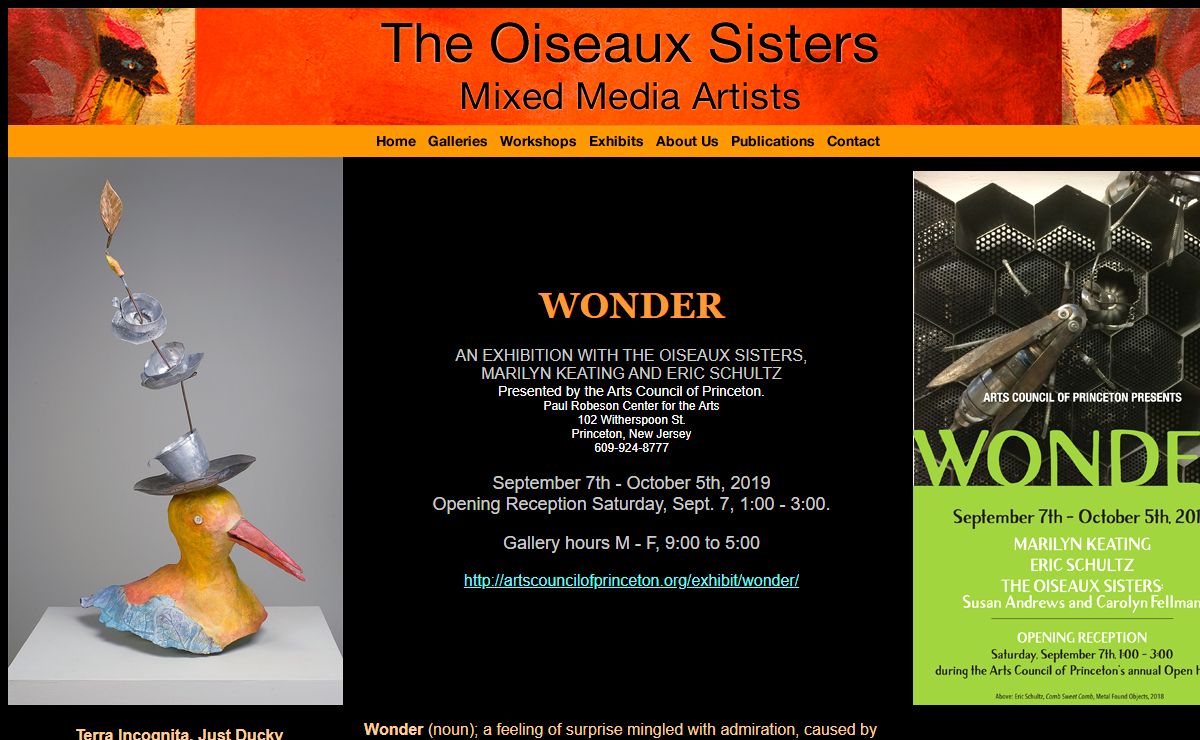 The Oiseaux Sisters Mixed Media Artists 2019