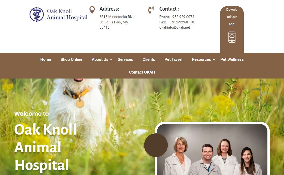 Oak Knoll Animal Hospital – Veterinarian in St. Louis Park, MN