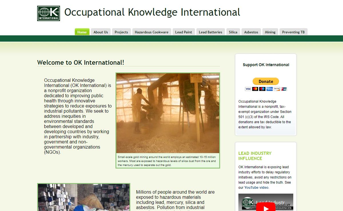 Welcome to OK International! | Occupational Knowledge International
