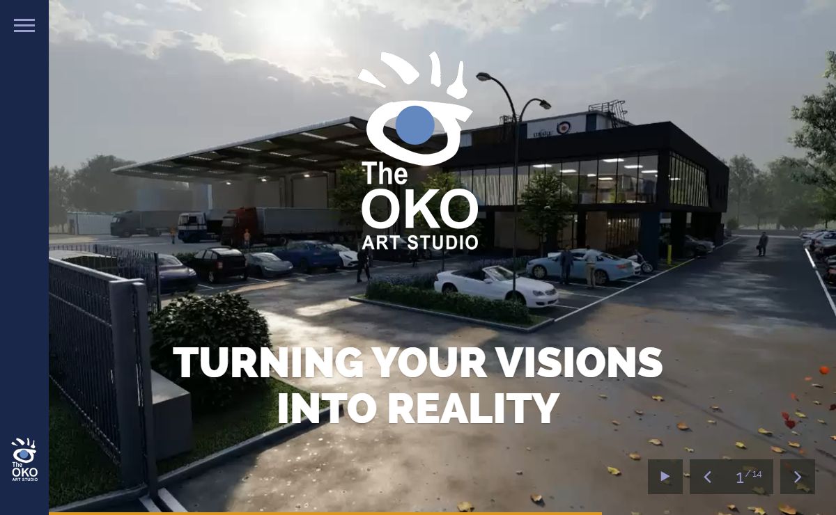 The OKO Art Studio - design, visualisation, animation, printing
