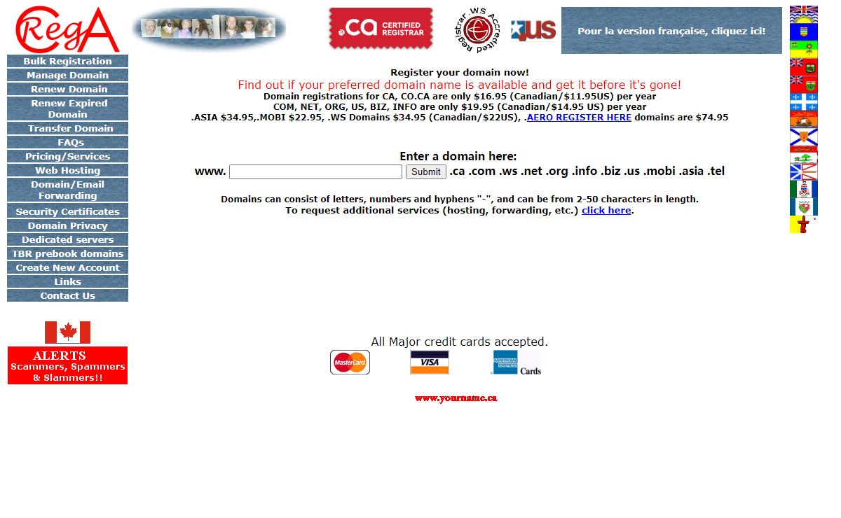 Reg.CA: One stop Registrar