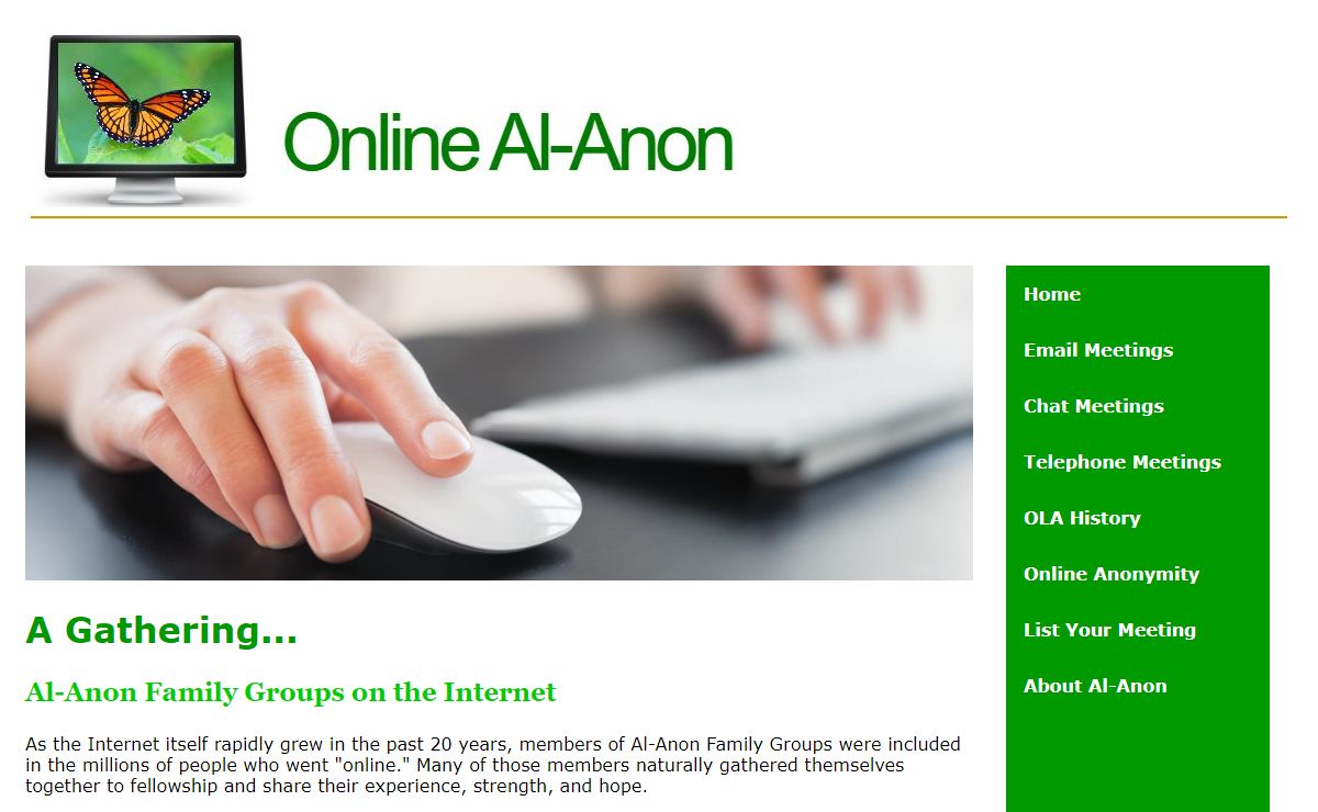 Online Al-Anon Outreach