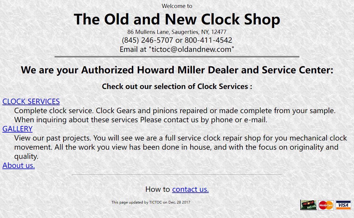 Clocks, clock gears and pinions and other parts for your mechanical clock.