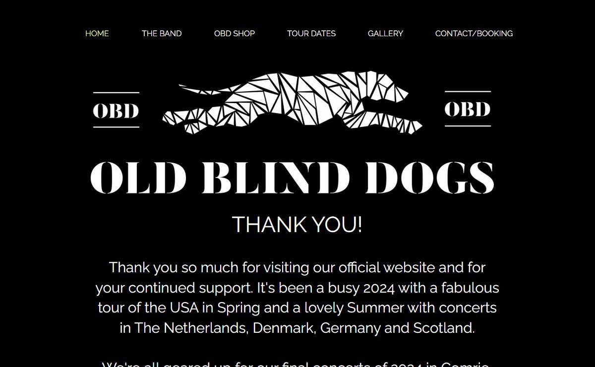 HOME | oldblinddogs