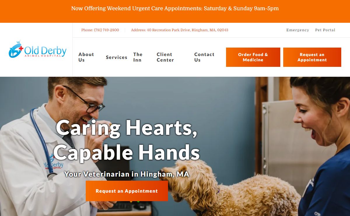 Veterinary Care in Hingham, MA | Old Derby Animal Hospital