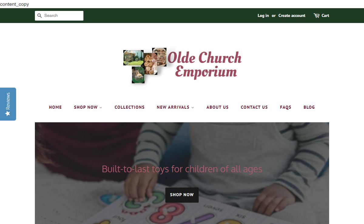 Olde Church Emporium - Home Décor, Kitchen Items & Gift Toys