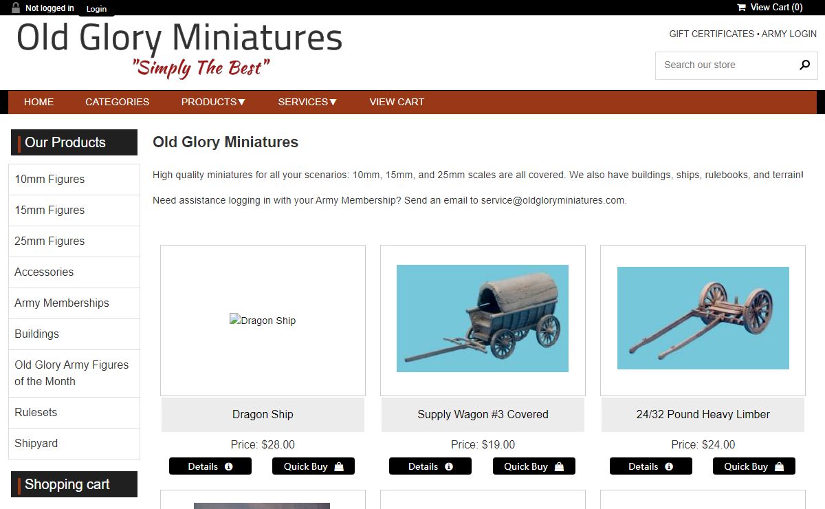 Old Glory Miniatures