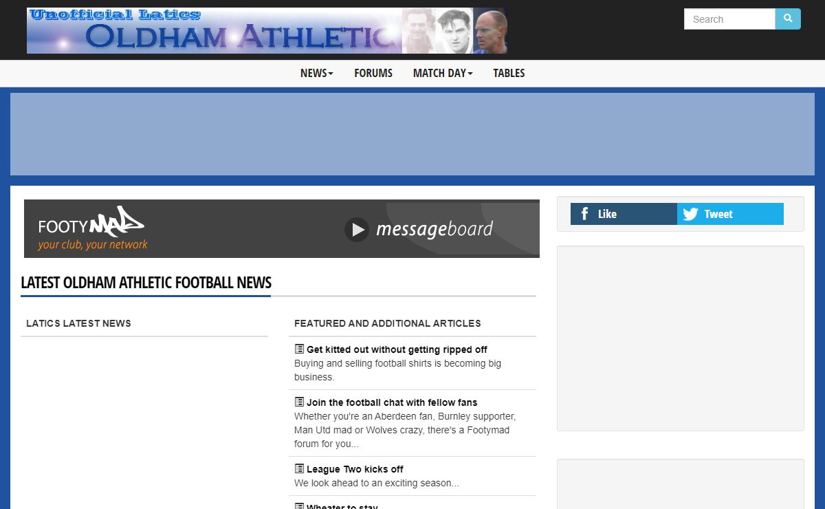 Oldham Athletic News -