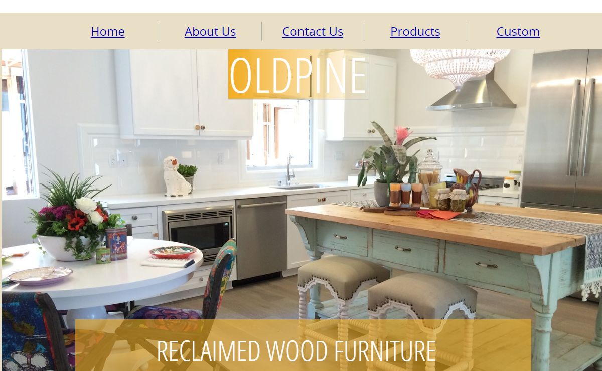 Reclaimed Wood Dining Table | Old Pine