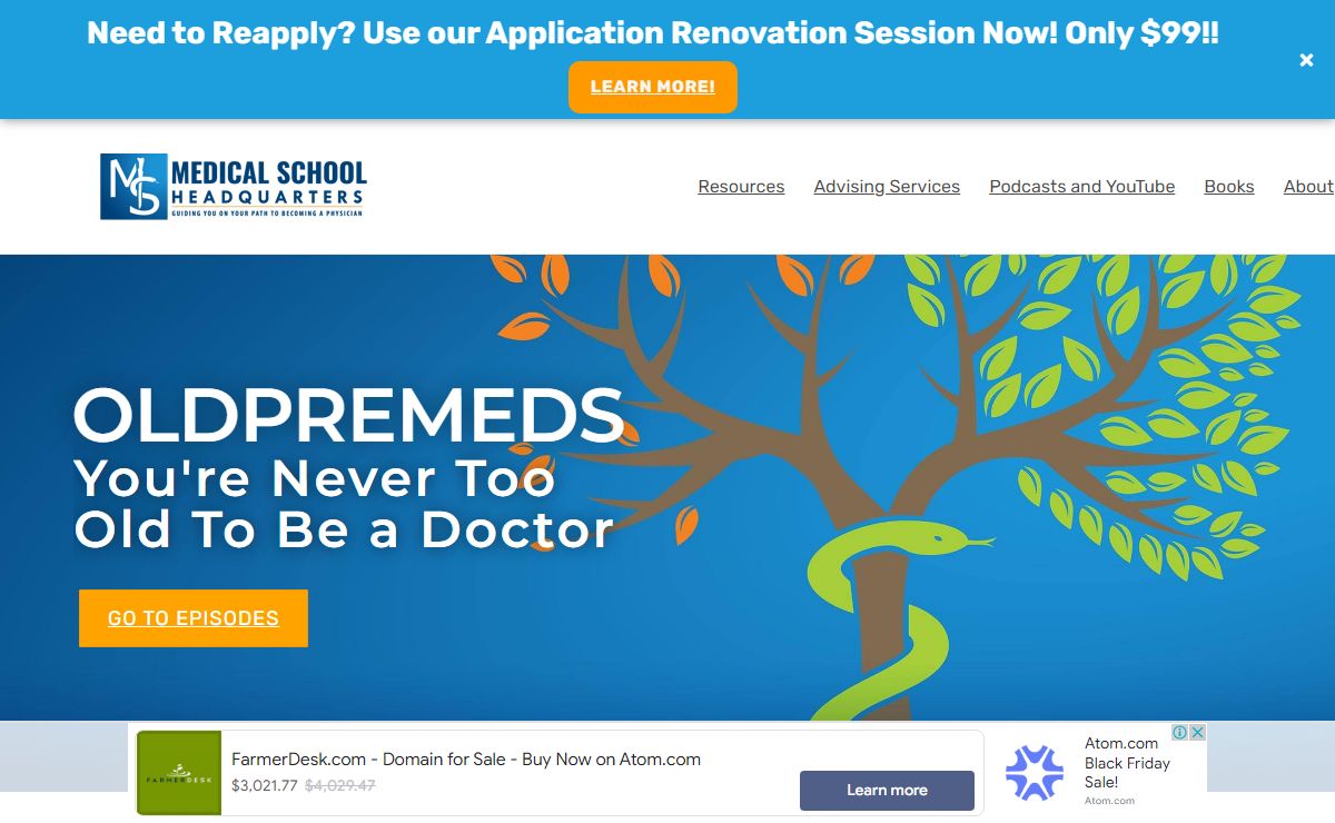 OldPreMeds - Medical School Headquarters