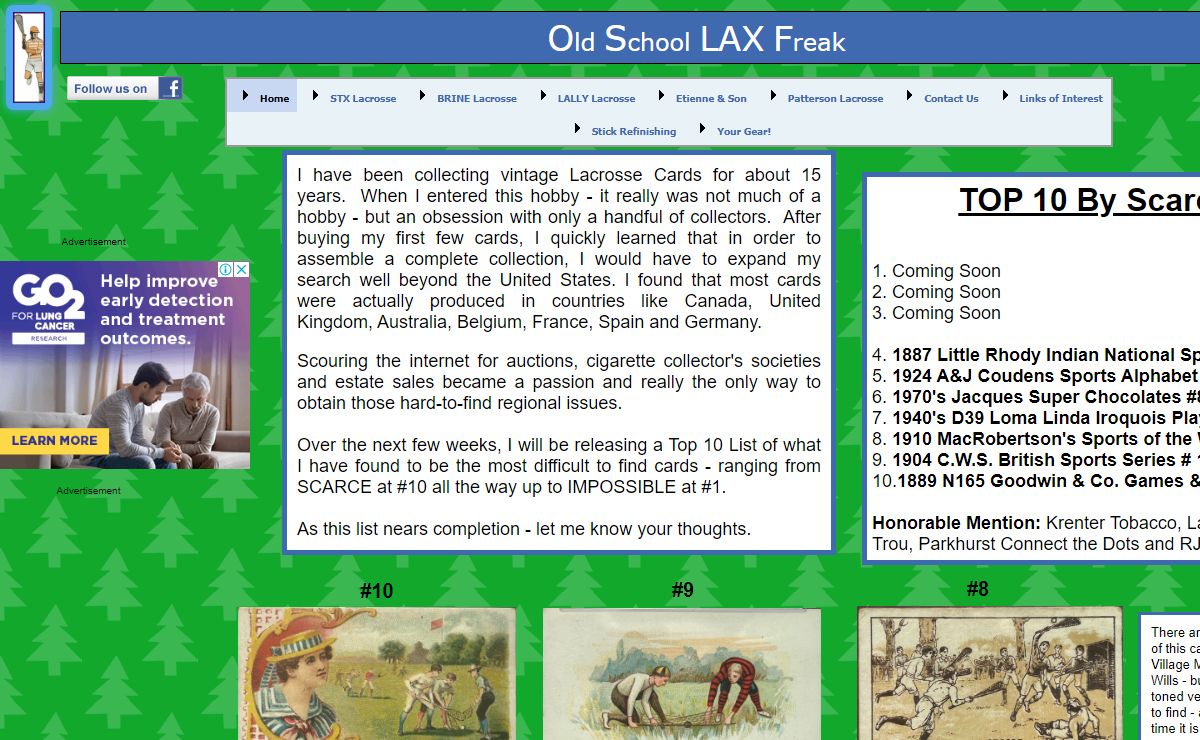 Old School Lax Freak