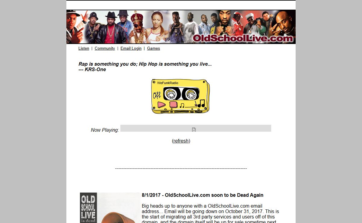 OldSchoolLive.com - Classic Hip Hop Radio on the Web