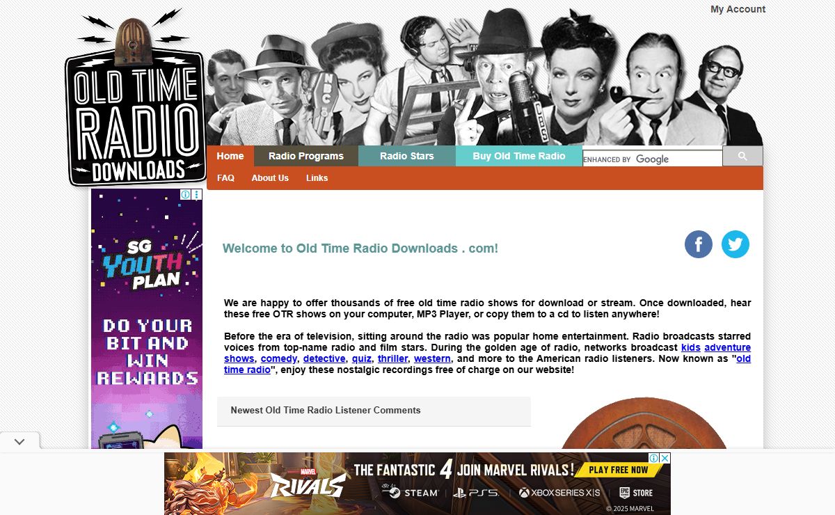 Old Time Radio Downloads