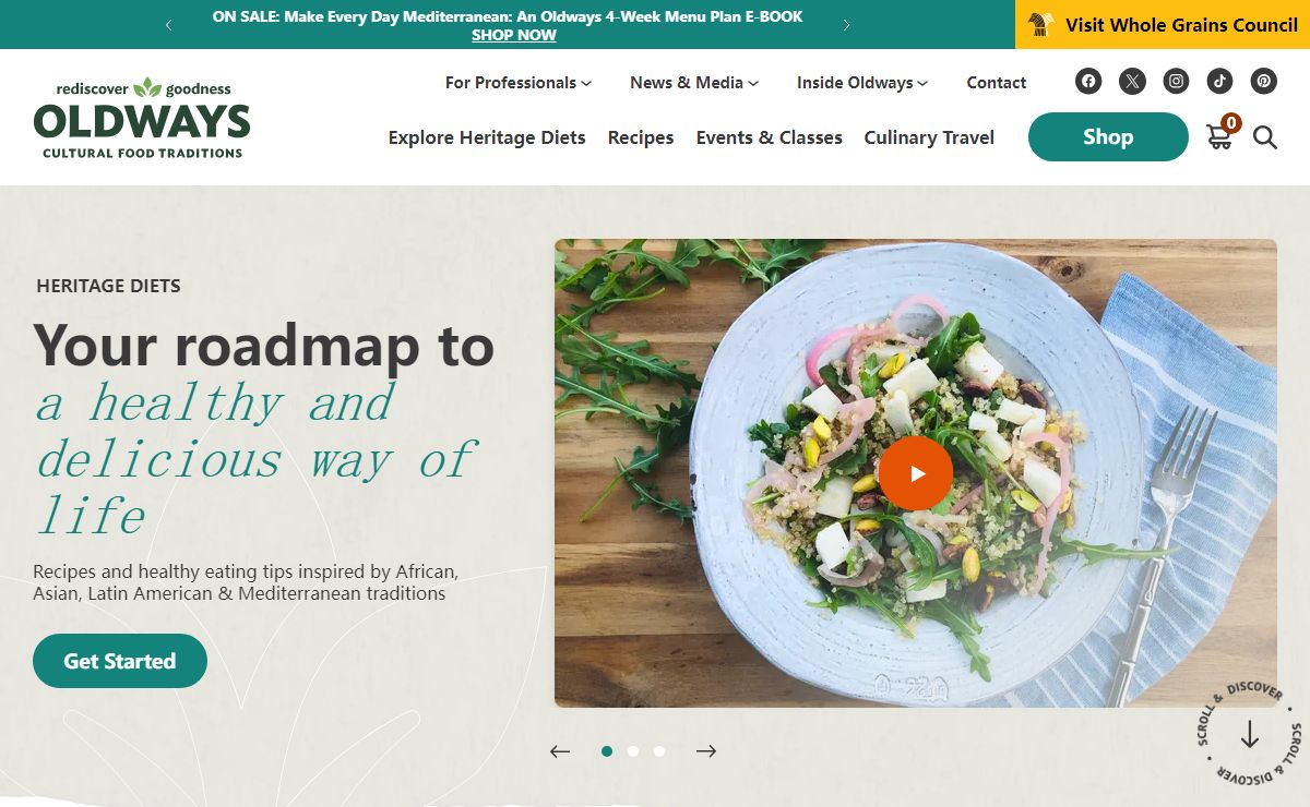 Culinary Tours - Food Travel, Vacations, Trips & Recipes OLDWAYS – Cultural Food Traditions