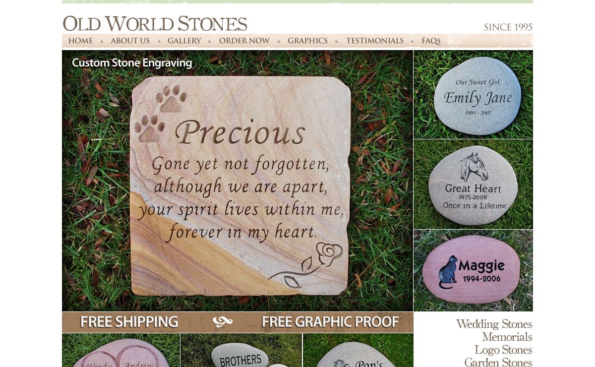 Old World Stones - Custom Stone Engraving