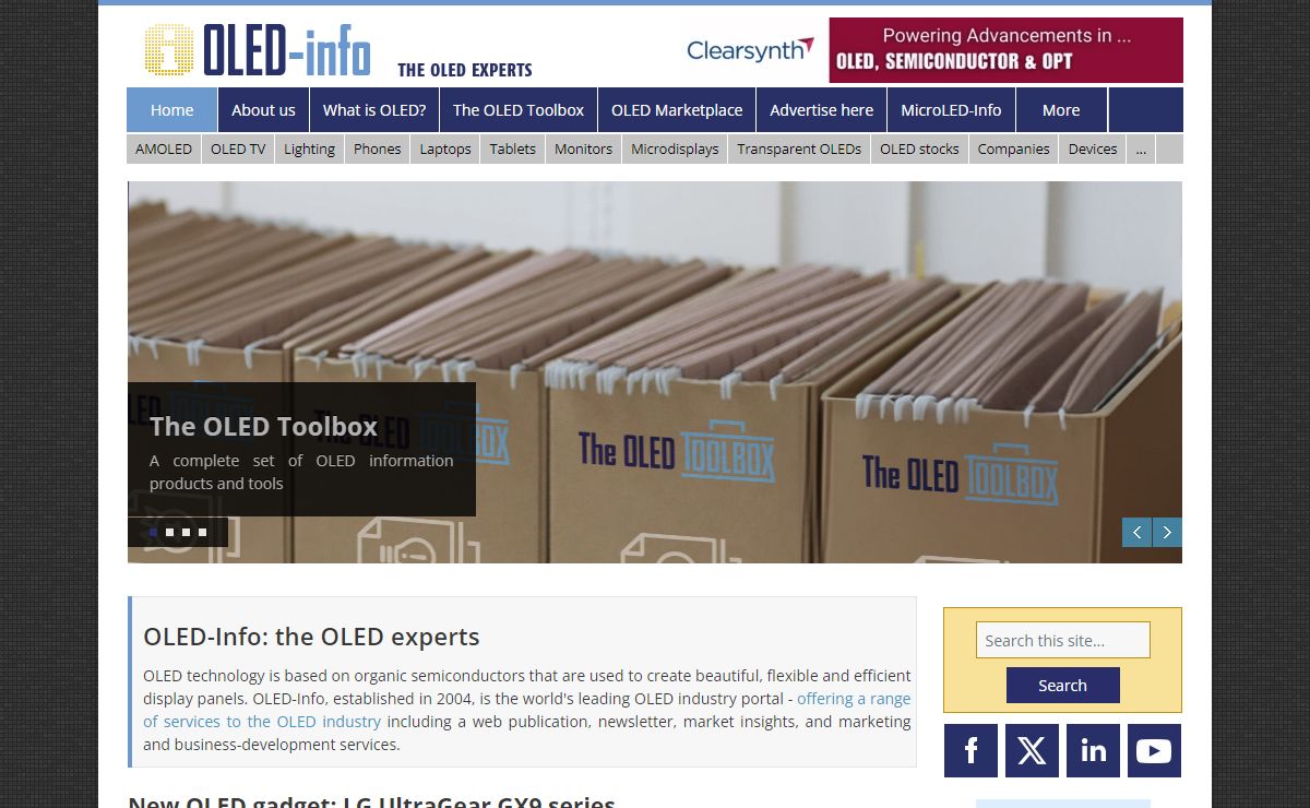 OLED-Info | OLED industry portal