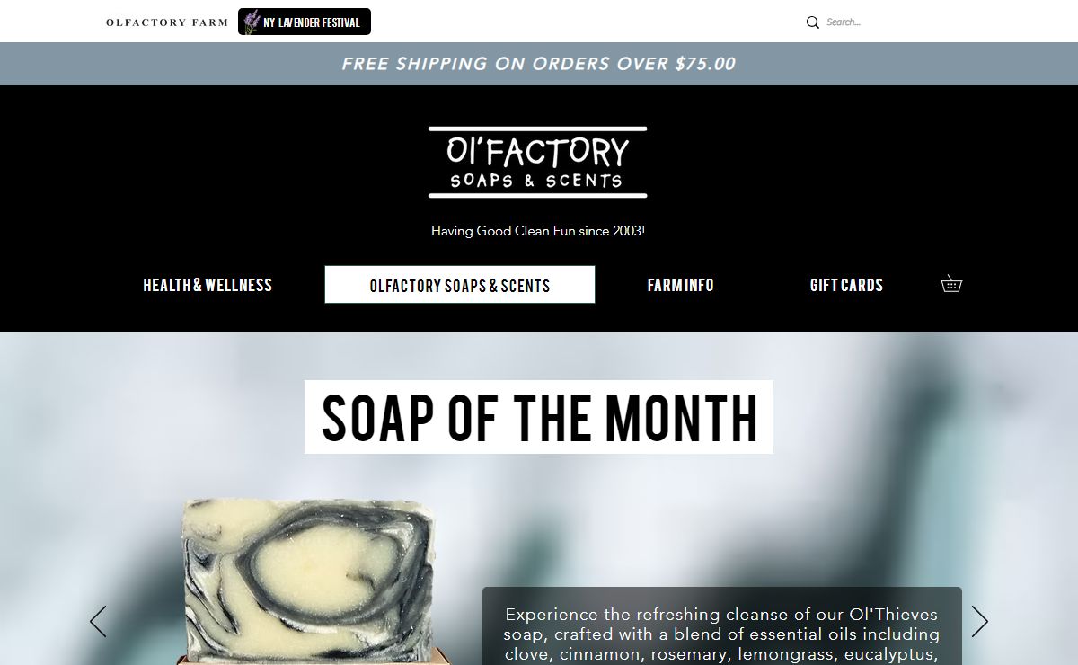 Olfactory Soaps & Scents