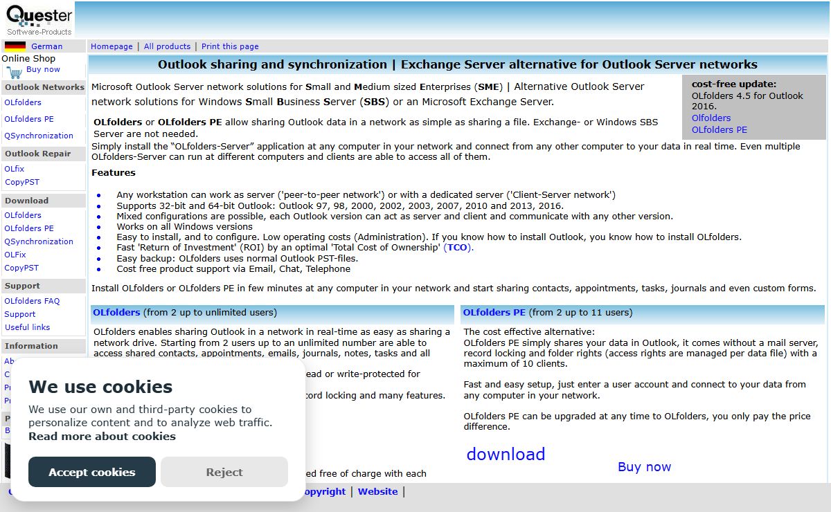 Outlook synchronization | Exchange alternative, Outlook Server networks