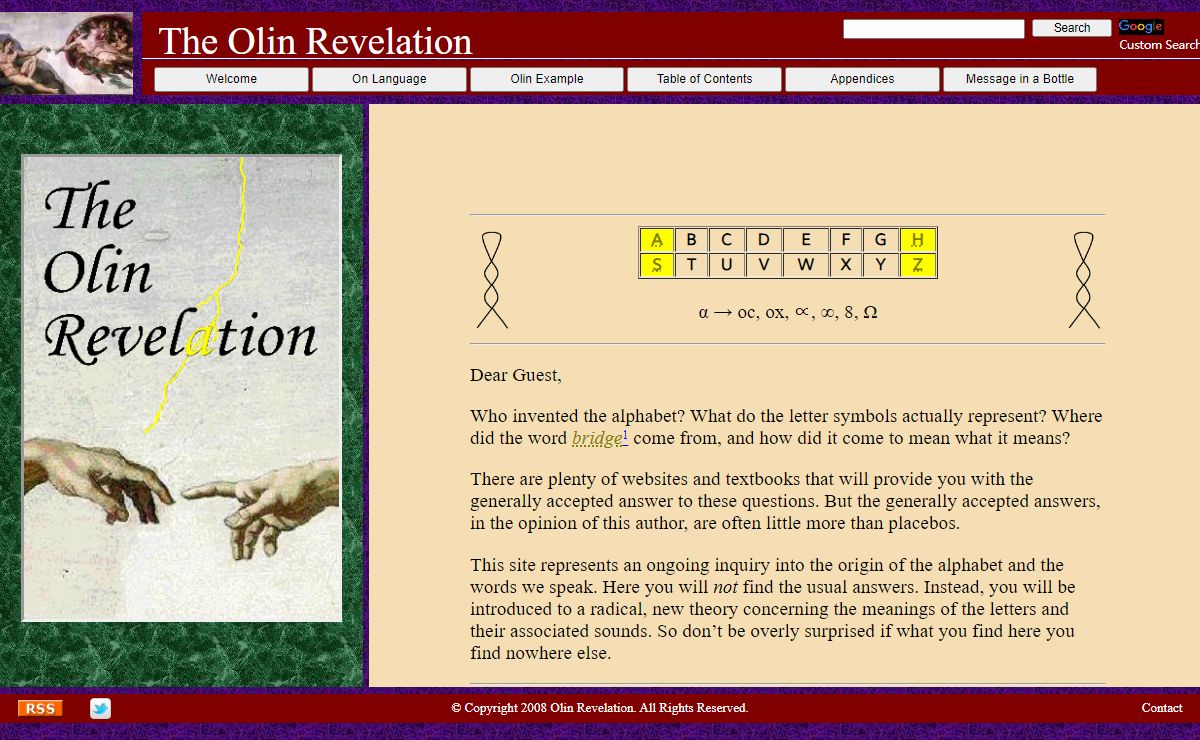 The Olin Revelation