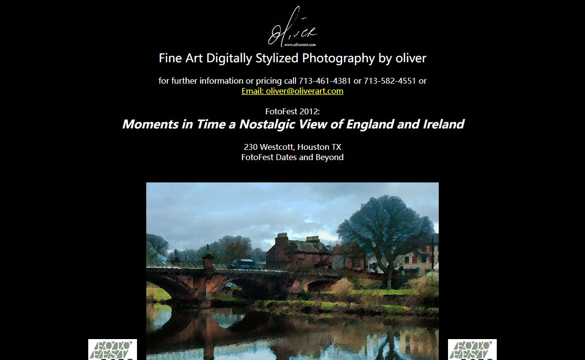 oliverart.com - fine art digitally stylized photography by oliver