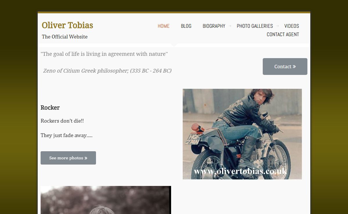 Oliver Tobias – The Official Website