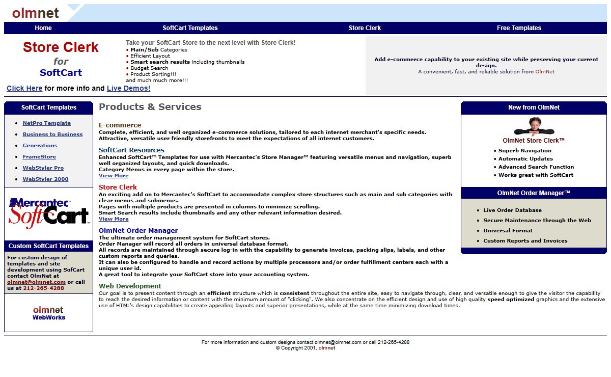 OlmNet: Complete Ecommerce & Web Development