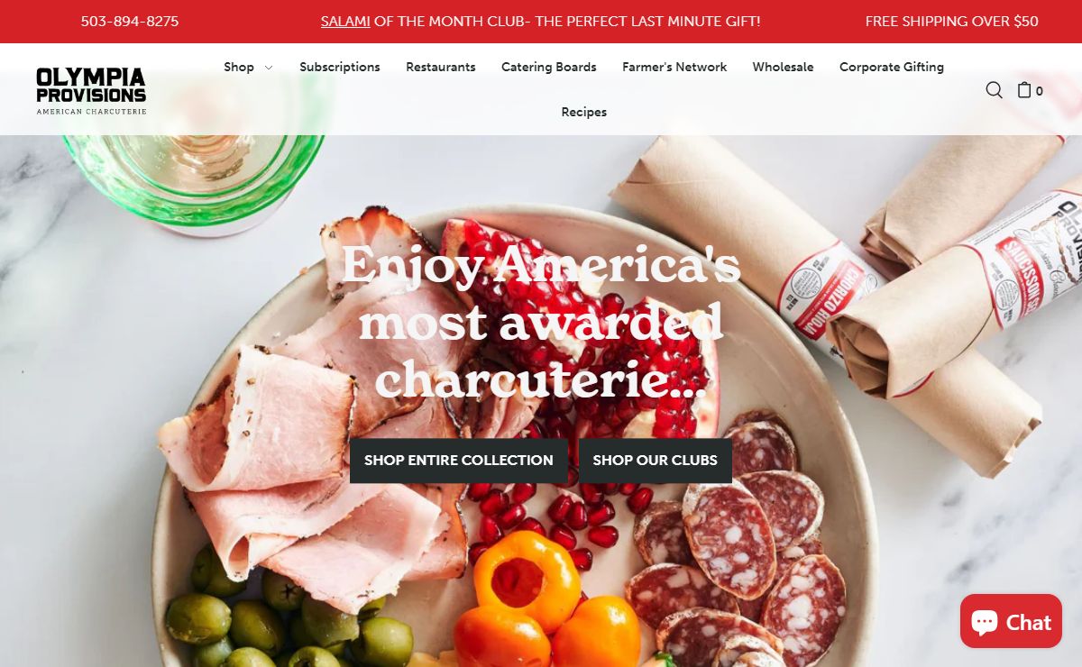 Handcrafted Meats & Charcuterie | Olympia Provisions