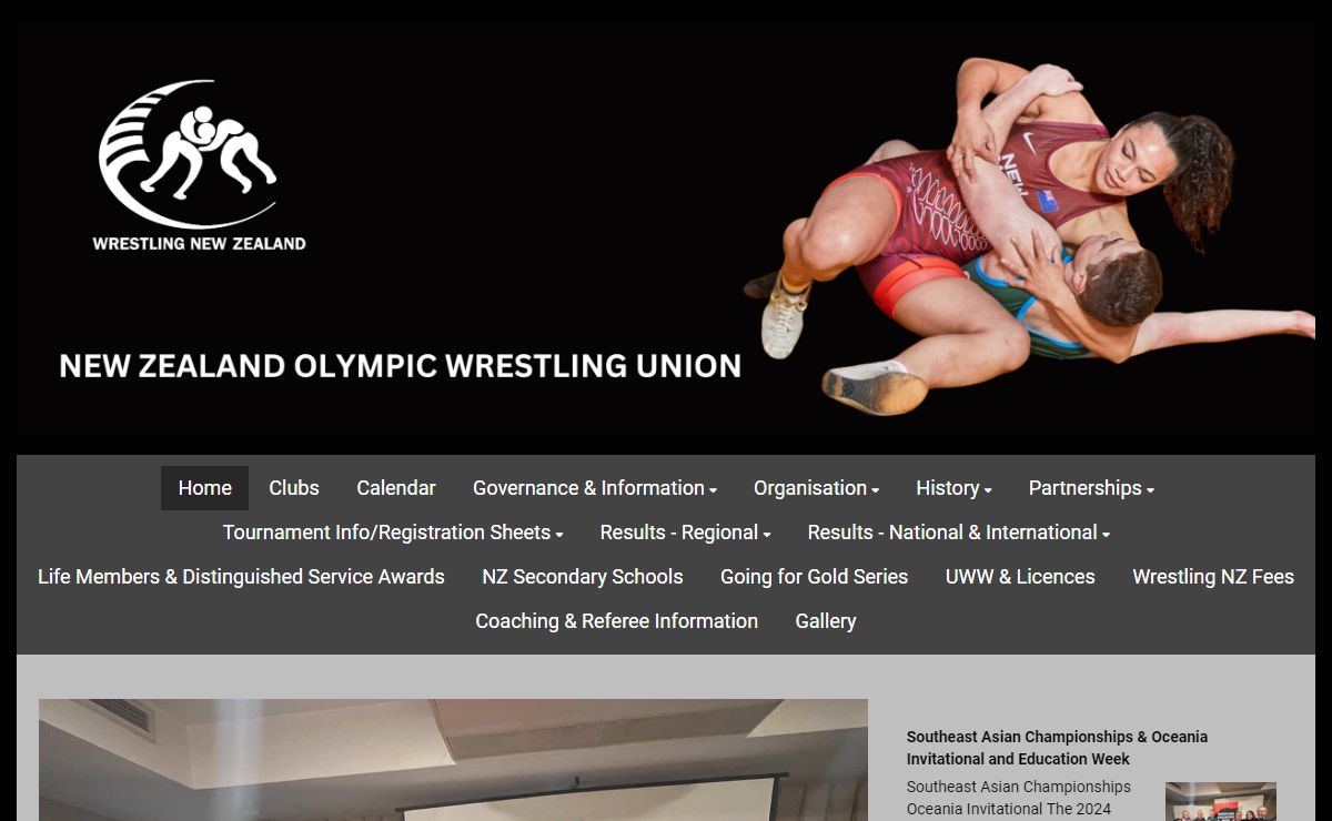 New Zealand Olympic Wrestling Union - Home