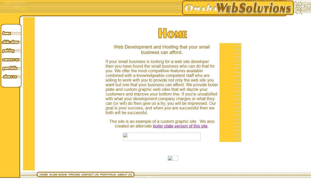 Omaha Web Solutions Homepage