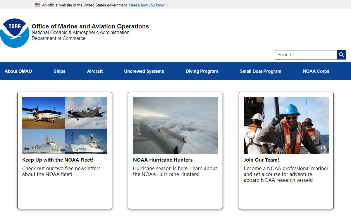 Home Page | Office of Marine and Aviation Operations