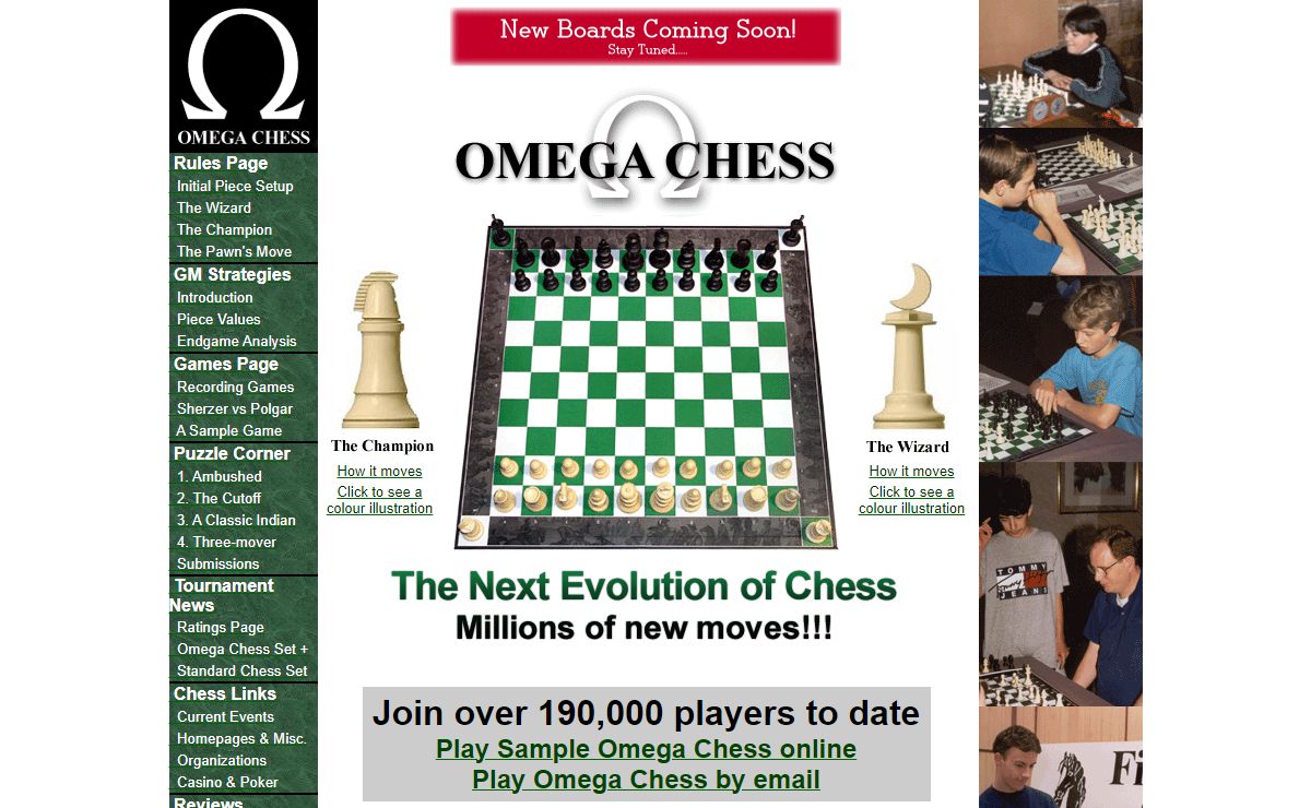 OMEGA CHESS - The Next Evolution of Chess!