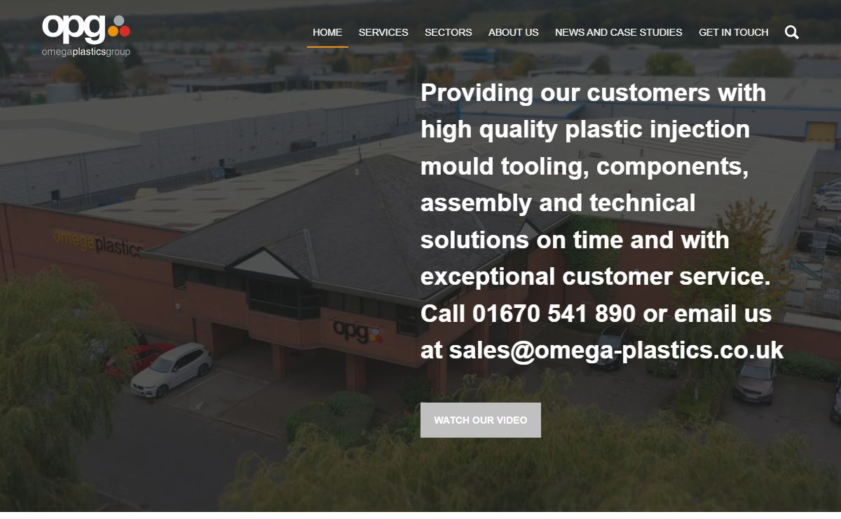 Plastic Injection Moulding Specialists - Omega Plastics Group - Homepage