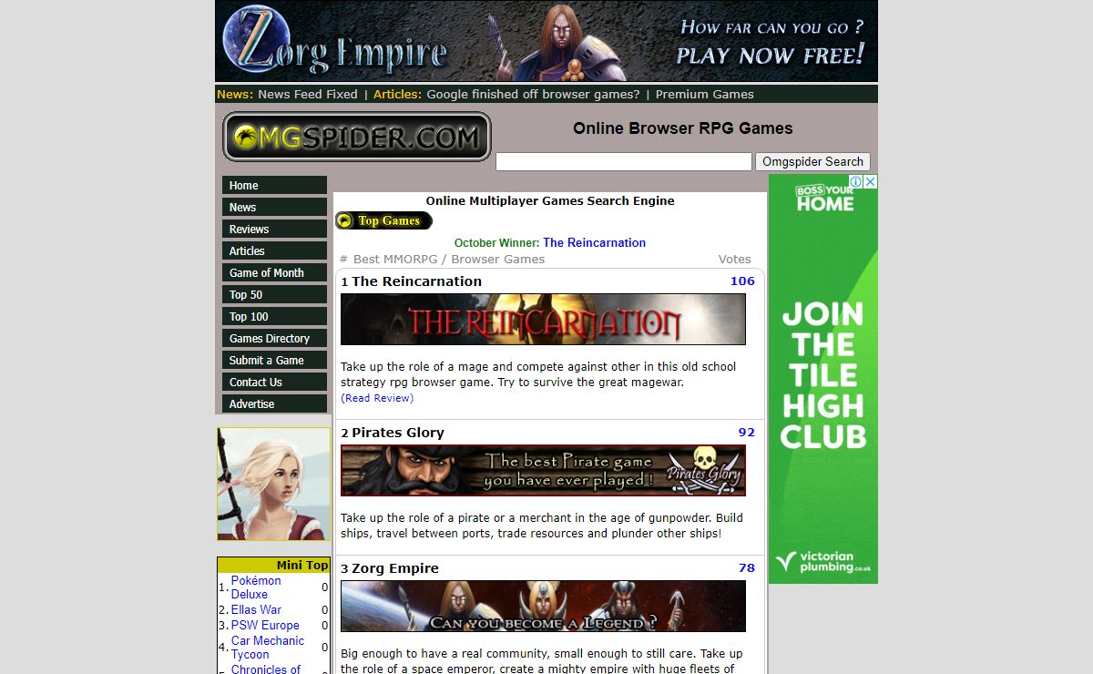 Online browser games | Find the best rpg games here