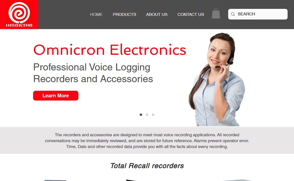Omnicron Electronics, Port Orange FL, Voice Logging Recorders