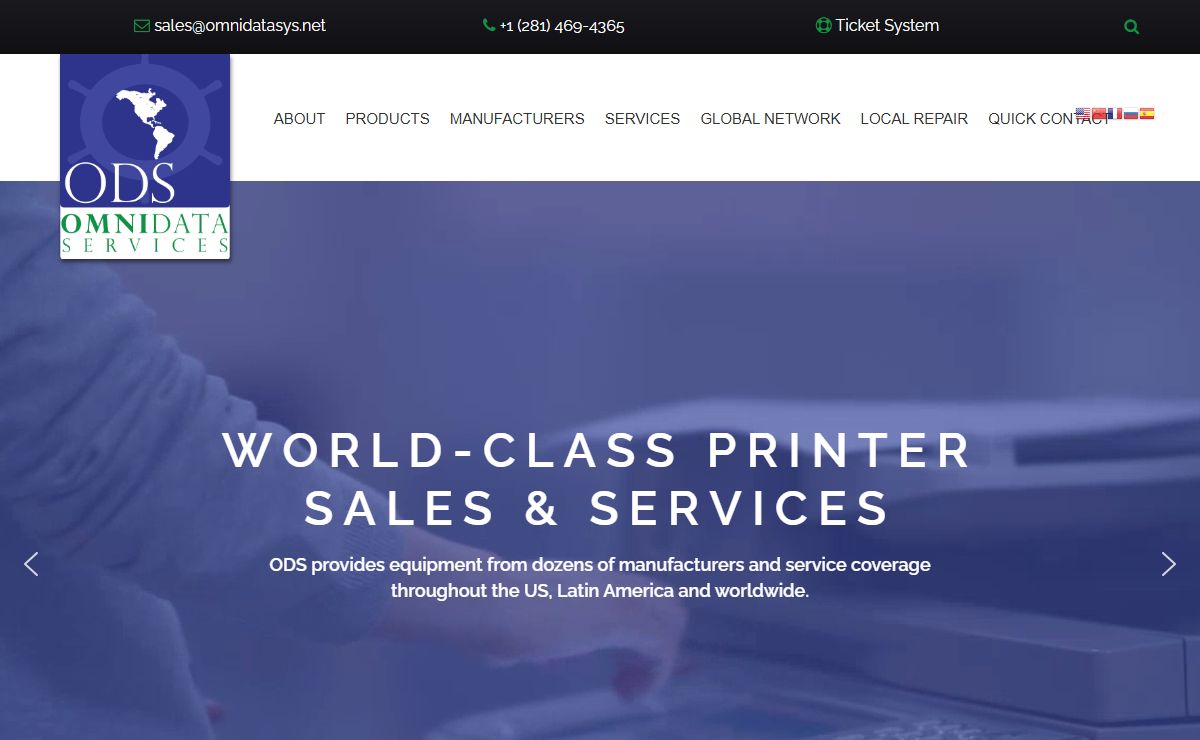 Printer Repair - Barcode Scanner Repair and Sales - OmniData Services Group, LLC
